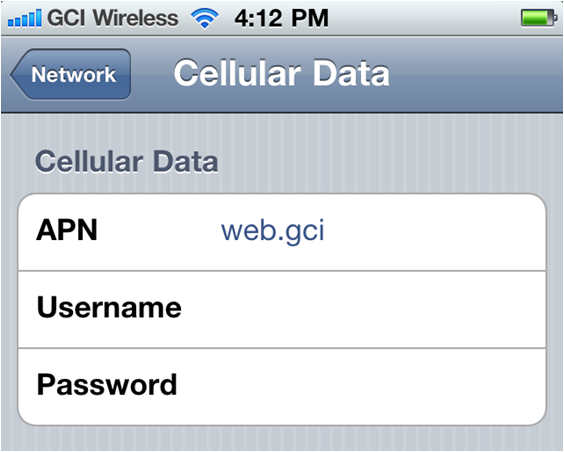Cellular Data