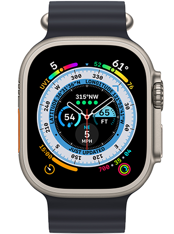 Apple Watch Ultra. Adventure awaits.